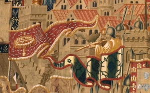 Detail from the Pastrana tapestries