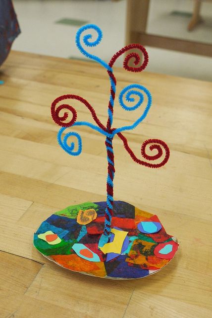 Inspired by the Tree of Life, 5th grade project