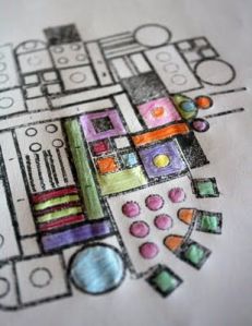 Definitely click through for this one: they made a lego print Millenium Falcon!  Click for source.