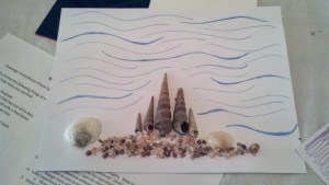 Sand Castle inspired by The Serpent Came to Gloucester