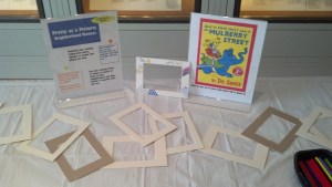 What do you see on the street?  In the sky?  On the buildings as you pass by?