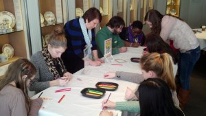 Decorating frames with a few of our favorite things.