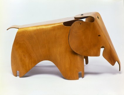 Charles Eames, Ray Eames. Molded Plywood Division, Evans Products Company (Venice, 1943-47). Elephant, 1945.
