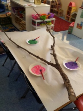 twig painting