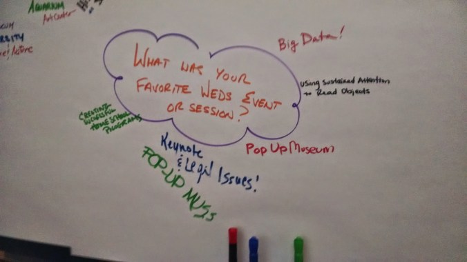 informal feedback board from NEMA 2014