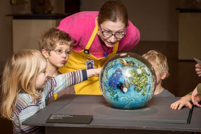 Though I say a fond farewell to PEM, there's a whole world of interdisciplinary adventures yet to be had! (Mega Mega Planet by Josh Simpson, photo by Allison White)