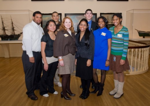 PEM's "Museum Action Corps" intern program was a paid internship that targeted students from underserved communities, and featured a collaborative project each semester.  This one, from 2007, was an oral history video on the changing face of Salem.