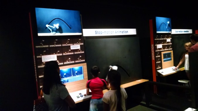 I loved this. It required teamwork, it had enough variability that even though the arc of the jumping lamp was prescribed, the attitudes and 'energy' of the lamp were all adaptable, and it led to a lot of discussion (albeit also some frustration from impatient parents). The replay function was also very satisfying, as your 'movie' was over very fast!