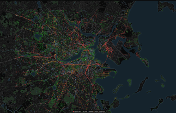 Boston’s Emerald Necklace is apparent in this verdant soundscape.